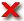 Cross indicates this treatment does not perform 